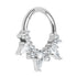 Titanium Genevieve Hinged Clicker Ring
