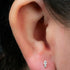 Titanium Internally Threaded Labrets 1.2mm - Titanium Lettie