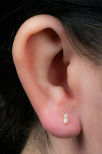 Titanium Internally Threaded Labrets 1.2mm - Titanium Lettie