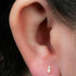 Titanium Internally Threaded Labrets 1.2mm - Titanium Lettie