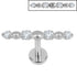 Titanium Internal Thread Jewelled Sorline Labret