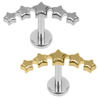Titanium Internal Nova 5 Star Crescent Top