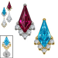 Titanium Internal Claw Set Elara Jewelled Kite Top