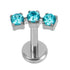 Titanium Internally Threaded Eternal Trio Top