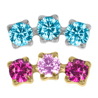 Titanium Internally Threaded Eternal Trio Top