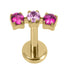 Titanium Internally Threaded Eternal Trio Top