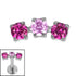 Titanium Internally Threaded Eternal Trio top