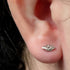 Titanium Internally Threaded Labrets 1.2mm - Midnight Moth