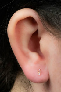 Titanium Internally Threaded Labrets 1.2mm - Titanium Nexus Trio