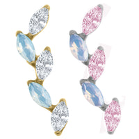 Titanium Internal Marquise Skyfall Top