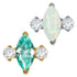 Titanium Internal Marquise Zofia Top