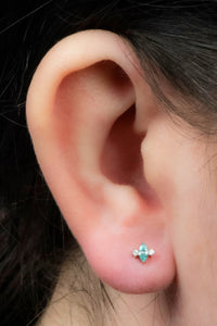 Titanium Internal Marquise Zofia Top