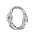 Titanium Novellia Hinged Clicker Ring