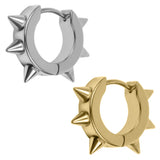 Titanium Rebel Huggie Hinged Clicker Ring