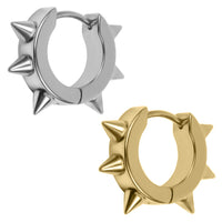 Titanium Rebel Huggie Hinged Clicker Ring