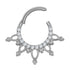 Titanium Jakarta Hinged Clicker Ring