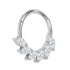 Titanium Ariadne Hinged Clicker Ring