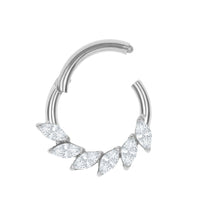 Titanium Ariadne Hinged Clicker Ring