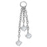 Titanium Trilogy Jewelled Drop Charm