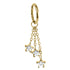 Titanium Trilogy Jewelled Star Charm