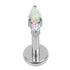 Titanium Internally Threaded Labrets 1.2mm - Lettie