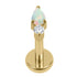 Gold Titanium Internally Threaded Labrets 1.2mm - Lettie