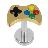 Titanium Internally Threaded Labrets 1.2mm - Victory Game Controller
