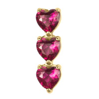 Titanium Internal 3 of Hearts Top