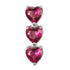 Titanium Internal 3 of Hearts Top