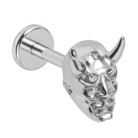Titanium Internally Threaded Labrets 1.2mm - Lucifer