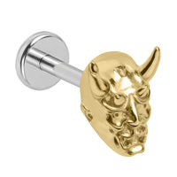 Titanium Internally Threaded Labrets 1.2mm - Lucifer