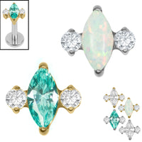 Titanium Internal Marquise Zofia Top
