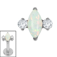 Titanium Internal Marquise Zofia