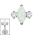 Titanium Internal Marquise Zofia
