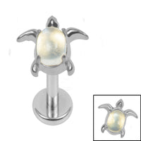 Titanium Internally Threaded 1.2mm Shelby Labret