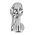 Titanium Internally Threaded Labrets 1.2mm - Corvid Bird Skull