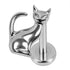 Titanium Internally Threaded Labrets 1.2mm - Gomez Cat