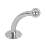 Titanium Internally Threaded Inverted Curved Labrets 1.2mm