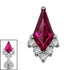 Titanium Internal Claw Set Elara Jewelled Kite Top