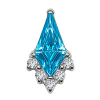Titanium Internal Claw Set Elara Jewelled Kite Top
