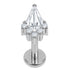 Titanium Internally Threaded Labrets 1.2mm - Claw Set Elara Jewelled Kite