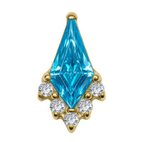 Titanium Internal Claw Set Elara Jewelled Kite Top
