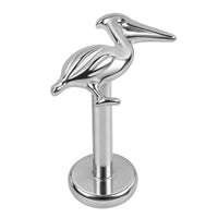 Titanium Internally Threaded Labrets 1.2mm - Prague Pelican