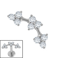 Titanium Internal Blossom Flower Curve
