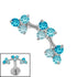 Titanium Internal Sakura Blossom Flower Curve