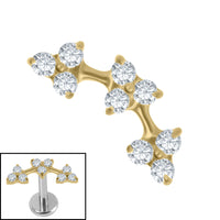 Titanium Internal Blossom Flower Curve