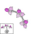 Titanium Internal Sakura Blossom Flower Curve
