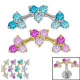 Titanium Internal Blossom Flower Curve