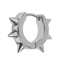 Titanium Rebel Huggie Hinged Clicker Ring