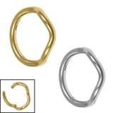 Titanium Katie Hinged Clicker Ring
